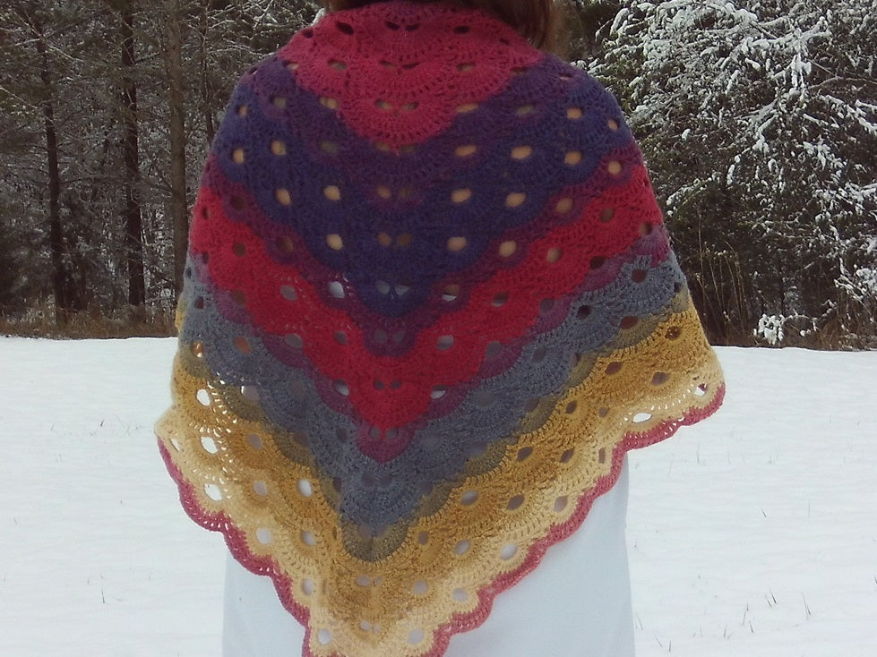 The Virus Crochet Shawl