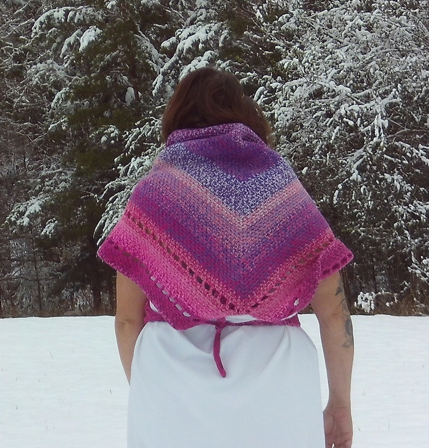 Wrap-Around Gradient Shawl