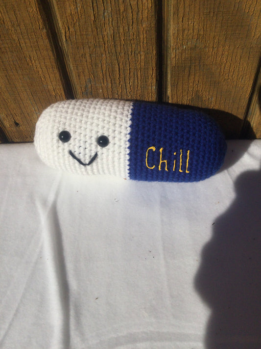 Larger Blue Chill Pill