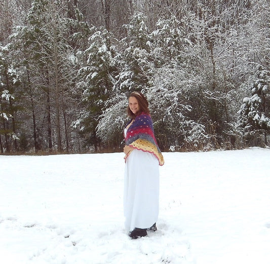 The Virus Crochet Shawl