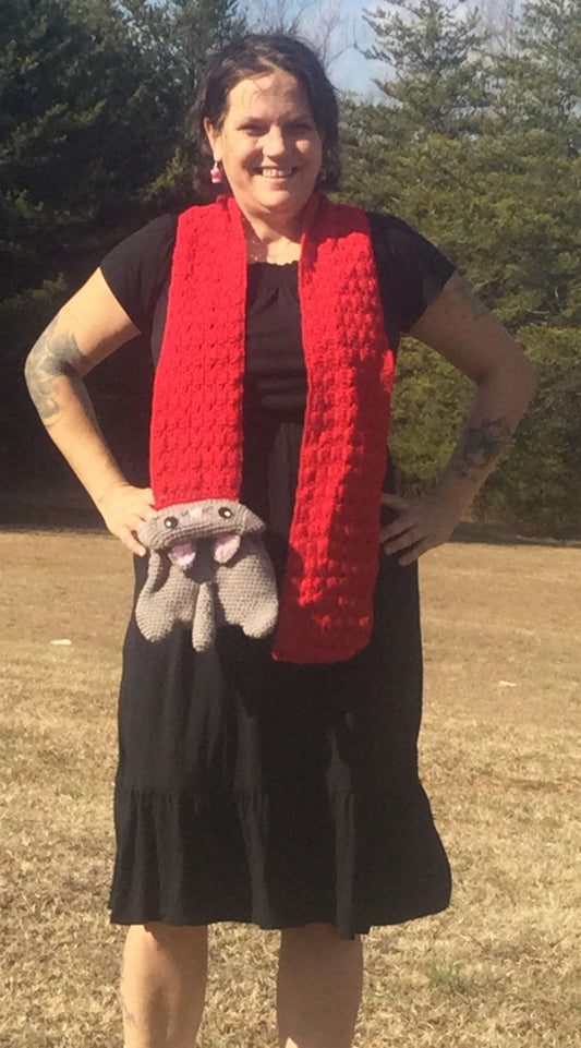 Pocket Pal Cat Scarf