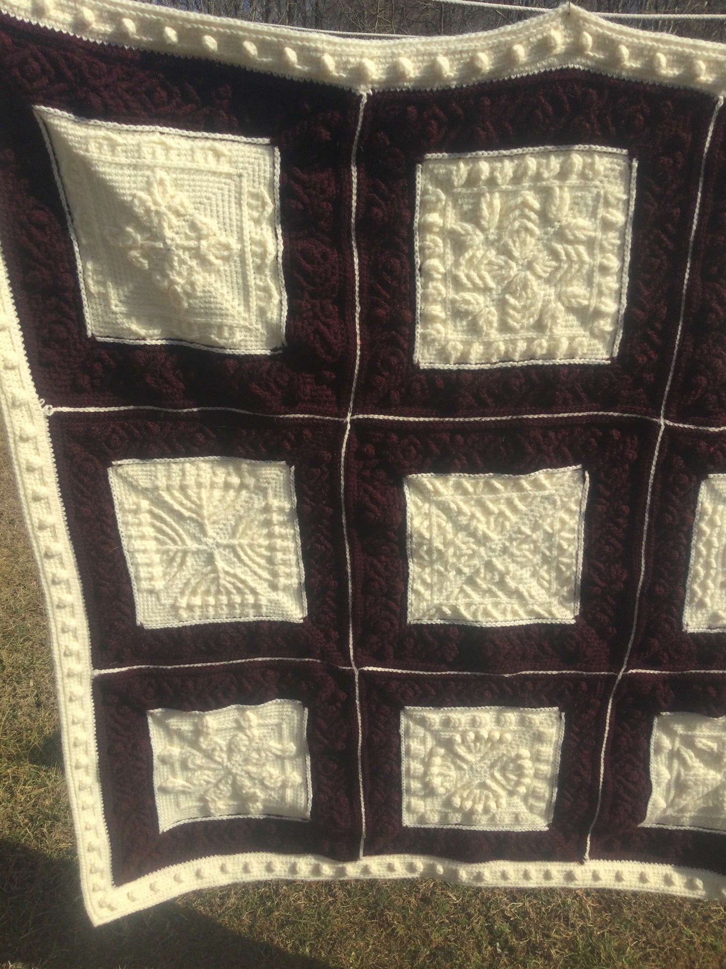 Hand-Crocheted Clanghan/Afghan